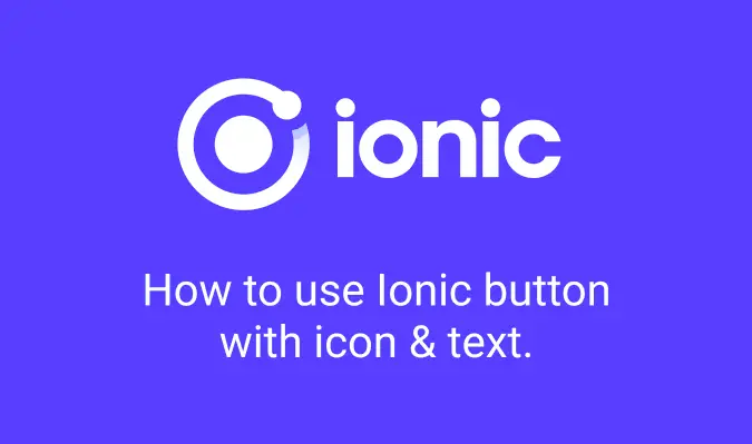 Ionic back button