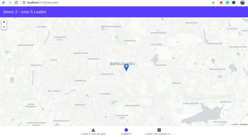ionic leaflet map example