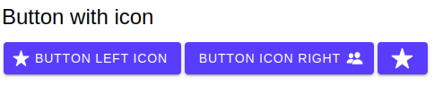 ionic button float right