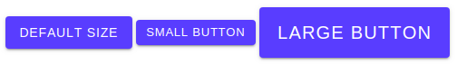 ionic button size ionic button font size