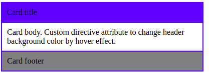 Angular custom directive example