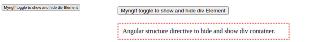 Angular custom structure directive example