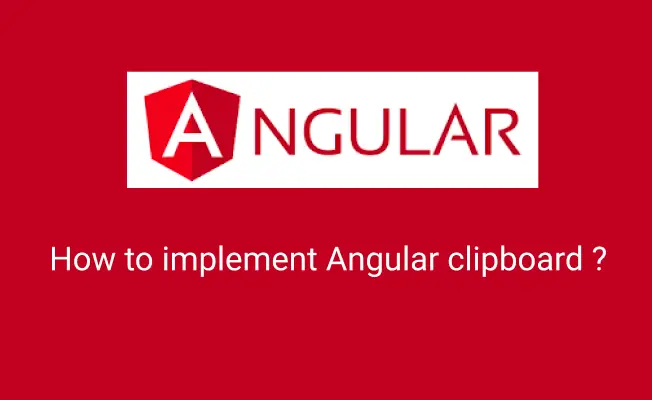 angular copy to clipboard