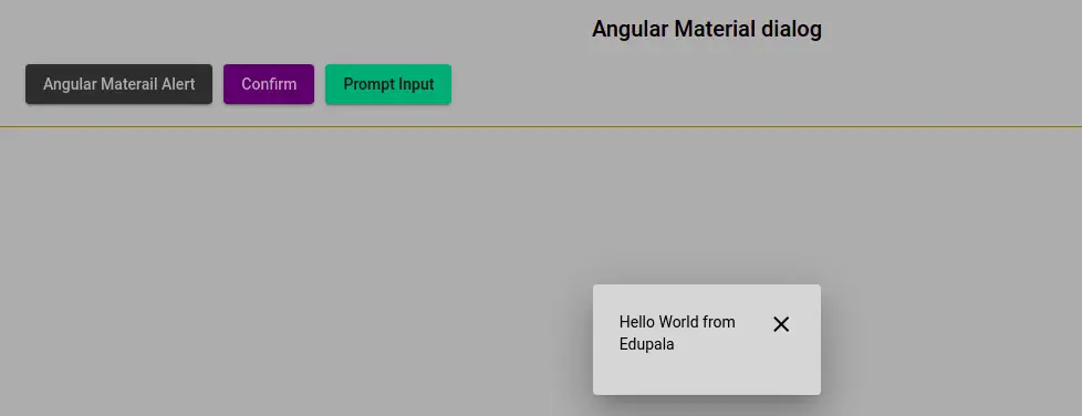 Angular material alert example