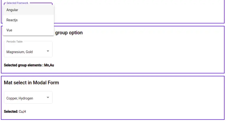 How To Implement Angular Material Dropdown Select 14 Edupala