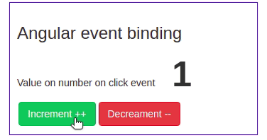 angular events or angular click event