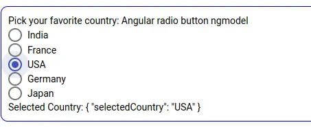 angular mat-radio-group