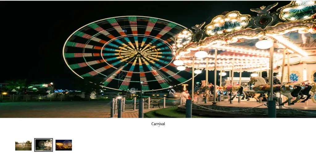 react carousel example